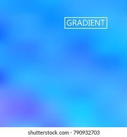 Blue iridescent holographic background. Foil rainbow texture. Abstract soft pastel colors backdrop. Trendy creative vector cosmic gradient. Vibrant print illustration. Creative neon template.