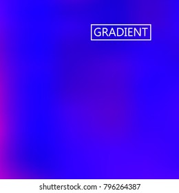Blue iridescent holographic background. Foil rainbow texture. Abstract soft pastel colors backdrop. Trendy creative vector cosmic gradient. Vibrant print illustration. Creative neon template.