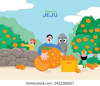 Blue Island Jeju Island, Tangerine Farm Experience