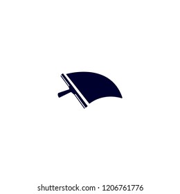 Blue Isolated Vector Window Washer Cleaner Logo