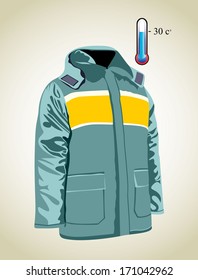 blue jacket