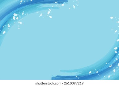 blue Japanese paper pattern background