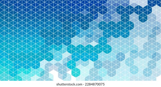 Blue Japanese pattern background texture