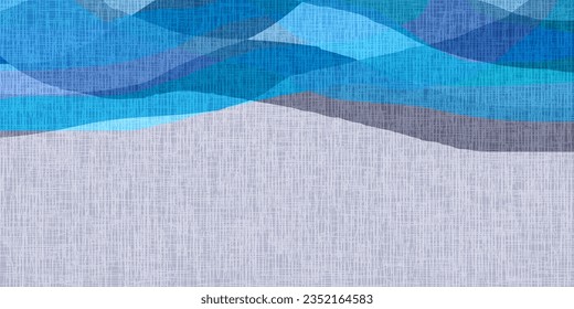 Blue Japanese Pattern Pattern Background Texture