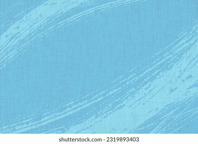 Blue Japanese Pattern Hot-Summer Greeting Pattern Background