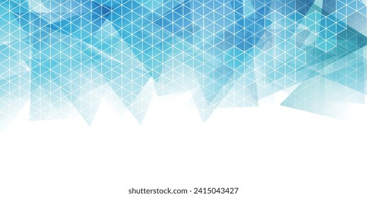 Blue Japanese Pattern Technology Background