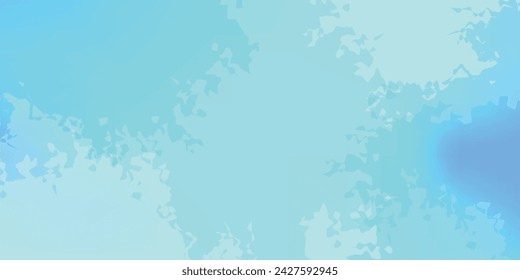 Blue Japanese Pattern Watercolor Background