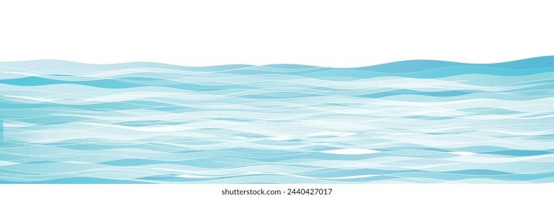 Blue Japanese Pattern Wave Background