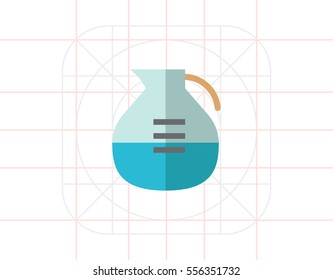 Blue Jar Icon