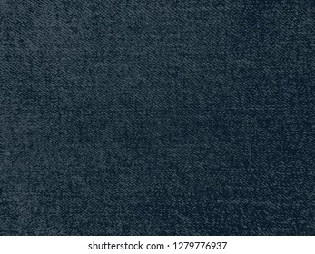 Blue jean denim texture background.Vector illustration.
