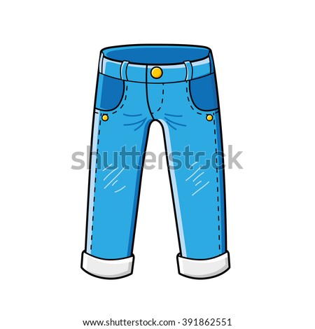  Blue Jeans Stock Vector Royalty Free 391862551 
