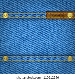 Blue jeans background