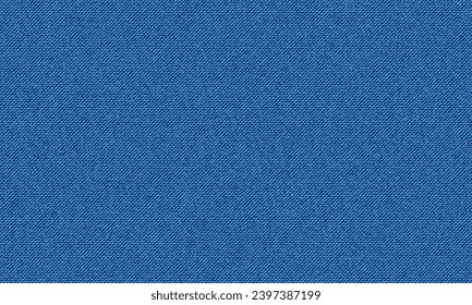 Blaue Jeans-Textur. Denim Hintergrund. Vektorgewebe-Muster.