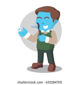 blue jeweler
