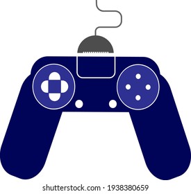 Blue Joystick, Game controller with cable