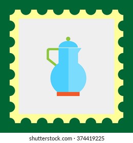 Blue jug