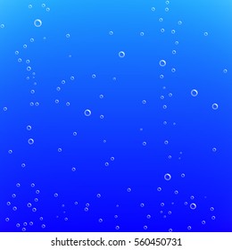 Blue juice background
