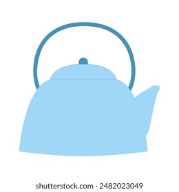 Blue Kettle Icon Vektorillustration