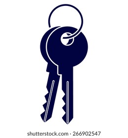 Blue Key icon
