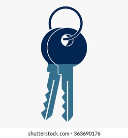 Blue Key icon