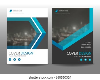Blue label Vector Brochure annual report Leaflet Flyer template design, book cover layout design, abstract business presentation template, a4 size design