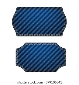 blue labels big set