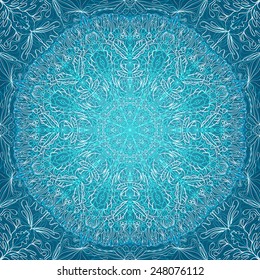 blue lace background - vector illustration. eps 10