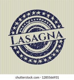 Blue Lasagna rubber texture