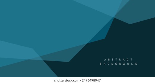 Blue layer shape overlap modern background for corporate concept, template, poster, brochure, website, flyer design. Vector illustration	