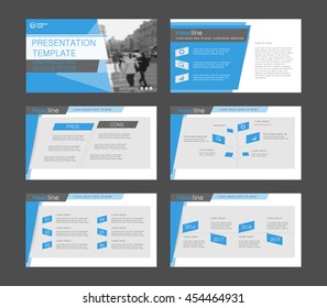 Blue Leaflet, Annual report, Presentations templates, book cover design. Brochure, layout, Flyer layout template design. Vector Illustration.