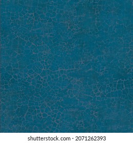 Blauer Ledereffekt, gecrackte Wand