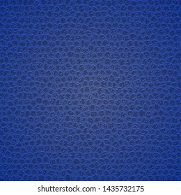 Blue leather texture. Template for designe 