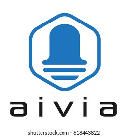  Blue Led Light Logo