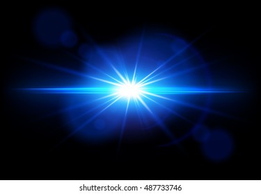 blue lens light