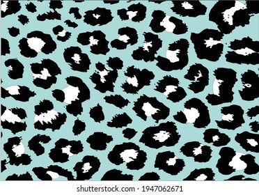 blue leopard exotic colorful leopard design hand drawn,stationary,fashion pattern,seamless,paper,fabric,t shirt,dress,wallpaper,decorative,mug,phone case funny cute pattern for everything