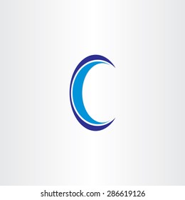 Blue Letter C Icon Vector Design Stock Vector (Royalty Free) 286619126 ...