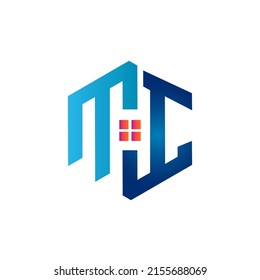 Blue Letter M W C Realty Logo