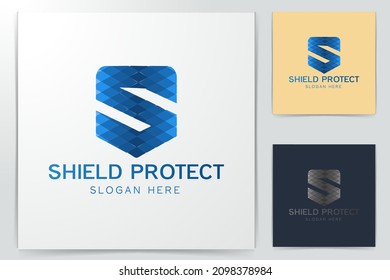 Blue Letter s modern Logo design inspiration Isolated On white Backgrounds