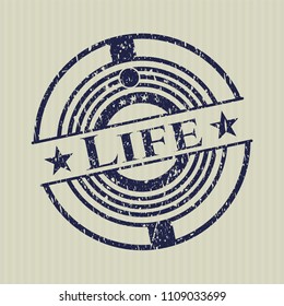  Blue Life rubber texture