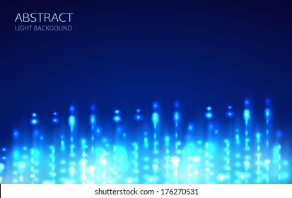 blue light abstract background