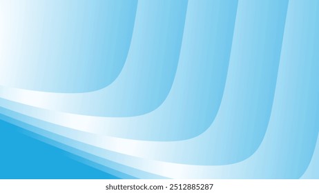 Blue light abstract background for backdrop or presentation