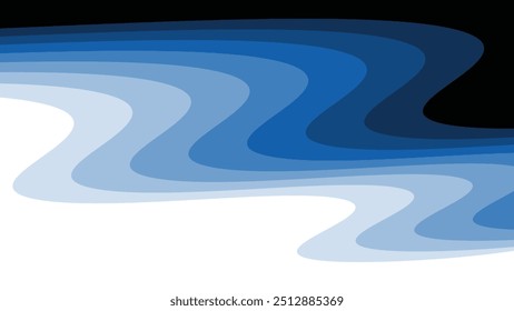 Fondo abstracto de luz azul para fondo o presentación