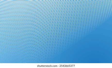 Fondo abstracto de luz azul con rayas líneas en zigzag para el telón de fondo