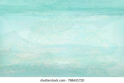 Blue light abstract background, light transparent airy