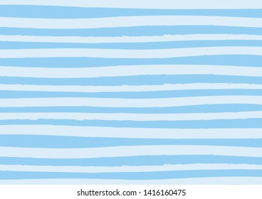 Blue and light blue abstract lines background. Sea water abstract art waves. Dry brush strokes backdrop. Minimalistic texture for decoration and wallpaper.