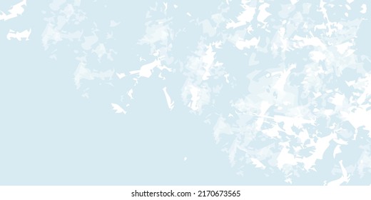 Fondo de arte de estilo de pintura con salpicaduras abstractas de luz azul