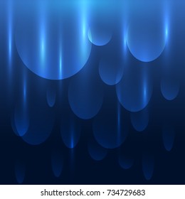Blue Light Abtract Background