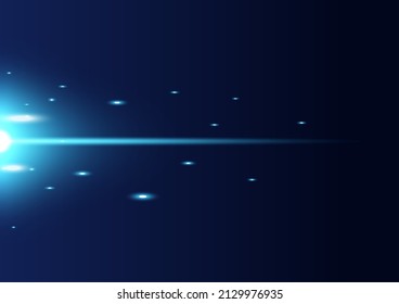 Blue light background. Abstract glowing Light spiral. Blue lines background. Vector design