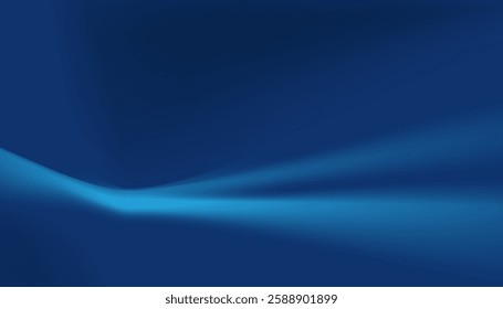 Blue light background Gradient Color Blur Abstract Art