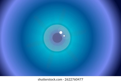 blue light circle abstract background